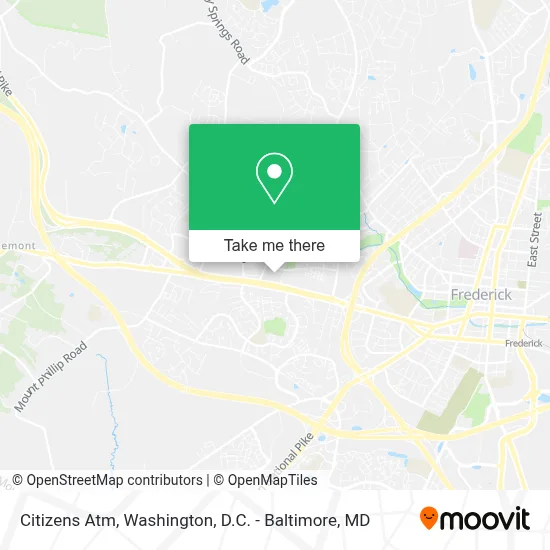 Citizens Atm map