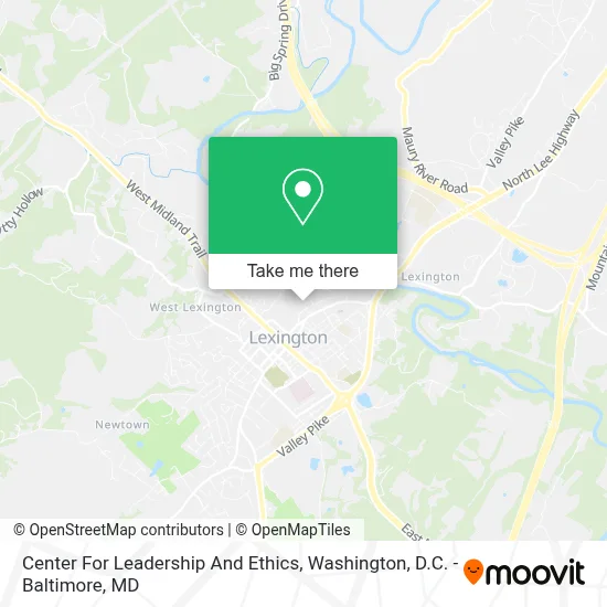 Center For Leadership And Ethics map