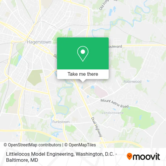Littlelocos Model Engineering map