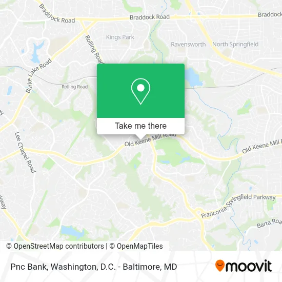 Pnc Bank map