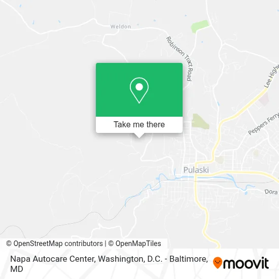 Napa Autocare Center map