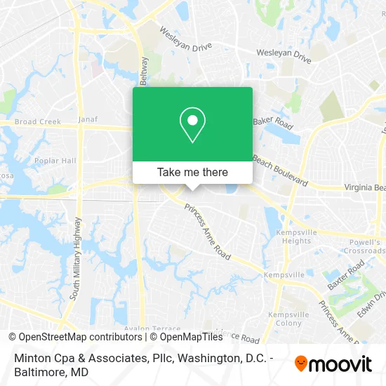 Minton Cpa & Associates, Pllc map