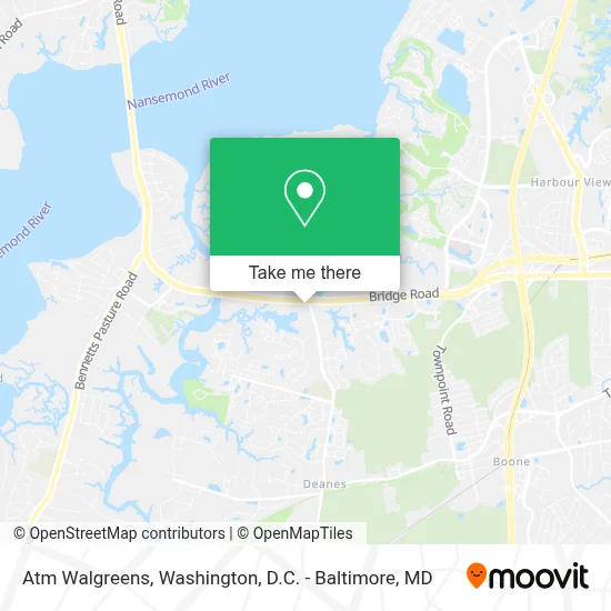 Atm Walgreens map