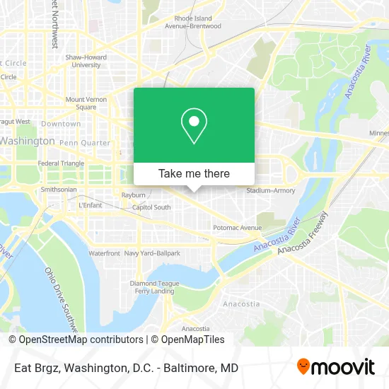 Eat Brgz map