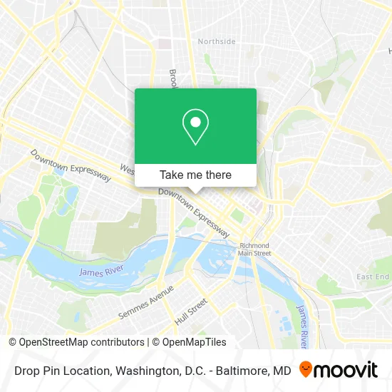 Drop Pin Location map