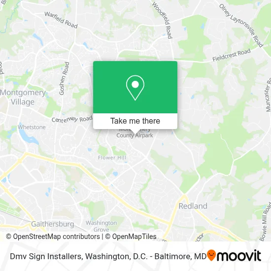 Dmv Sign Installers map