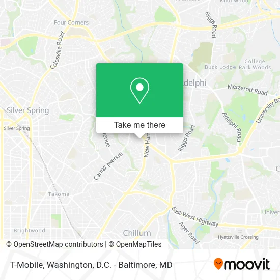T-Mobile map
