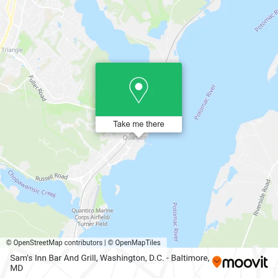 Sam's Inn Bar And Grill map