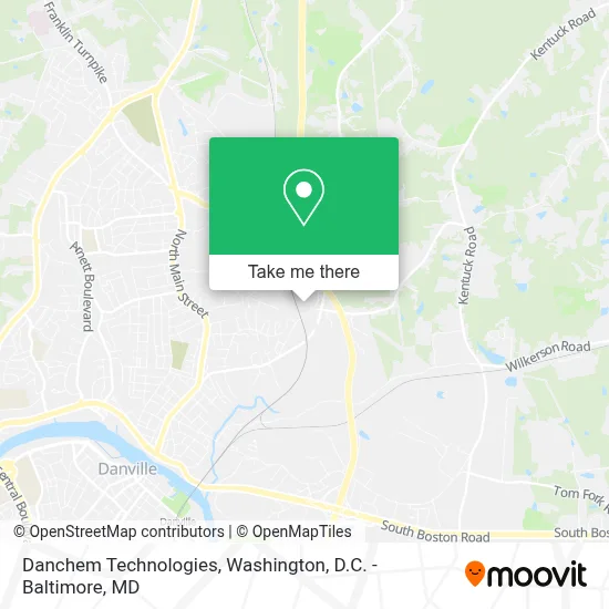 Danchem Technologies map