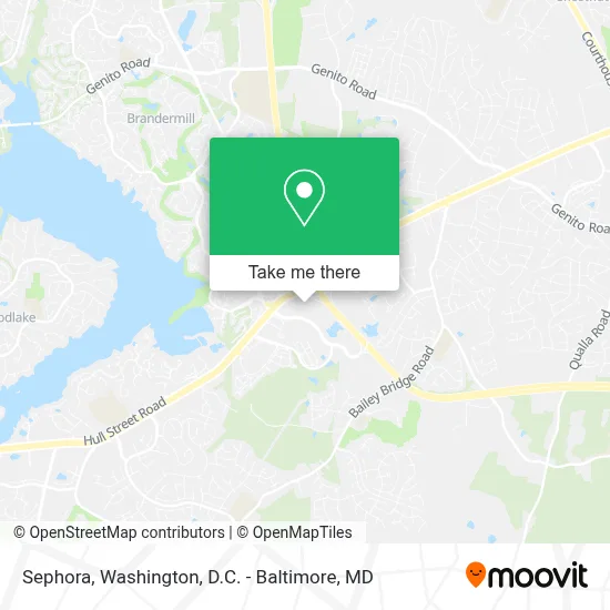 Sephora map