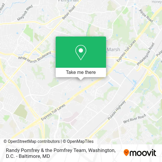 Randy Pomfrey & the Pomfrey Team map