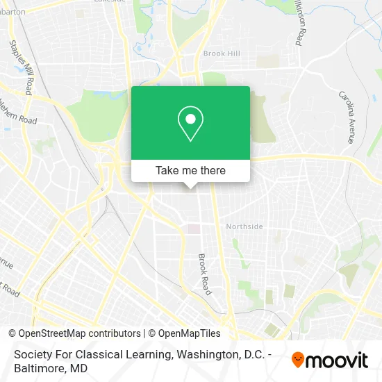 Society For Classical Learning map