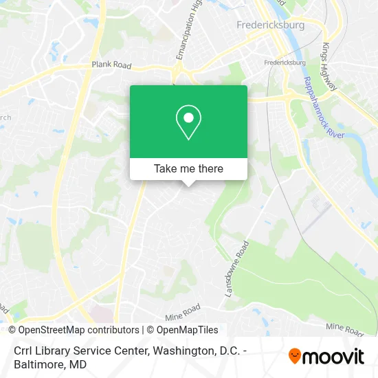 Crrl Library Service Center map