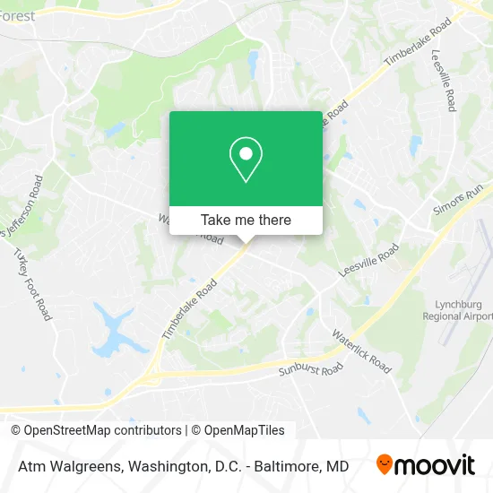 Atm Walgreens map