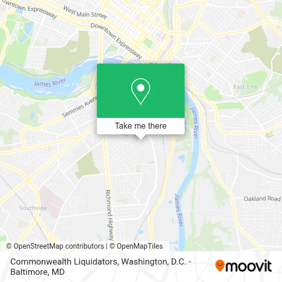 Commonwealth Liquidators map