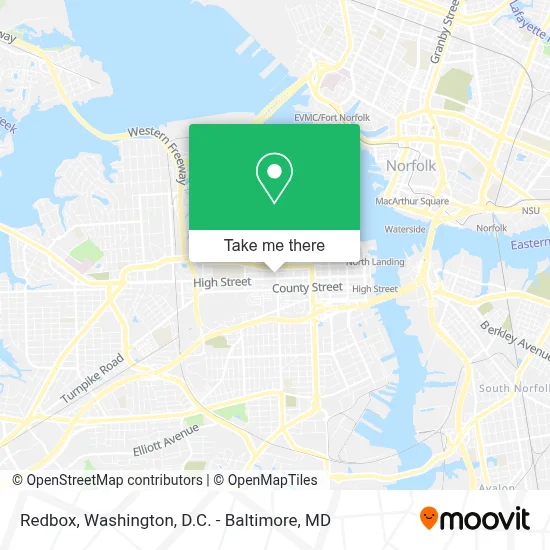 Redbox map