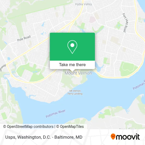 Usps map
