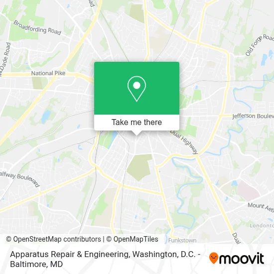 Apparatus Repair & Engineering map