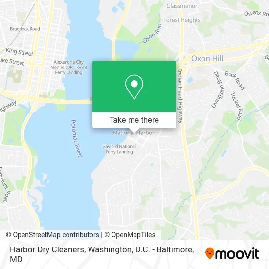 Harbor Dry Cleaners map