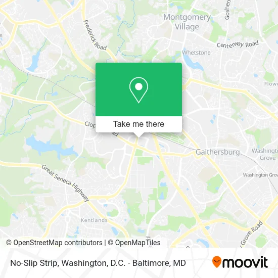 No-Slip Strip map