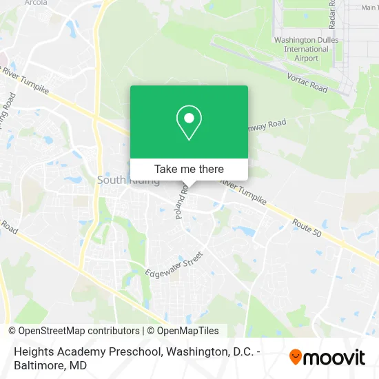Heights Academy Preschool map