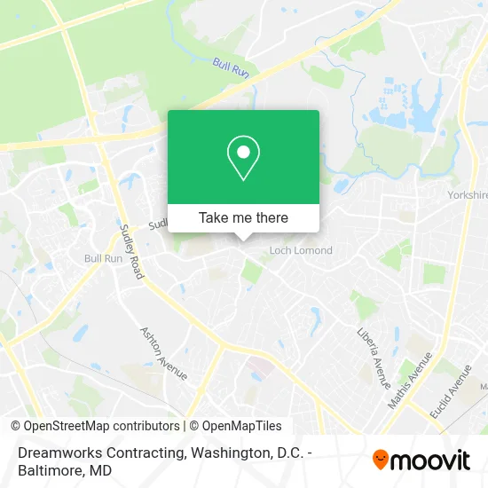 Dreamworks Contracting map