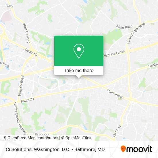 Ci Solutions map