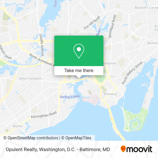 Opulent Realty map