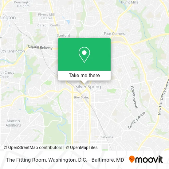 The Fitting Room map