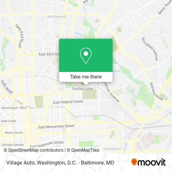 Village Auto map