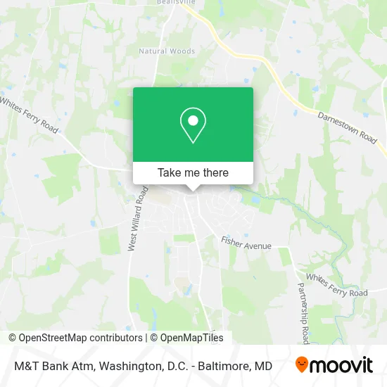 M&T Bank Atm map