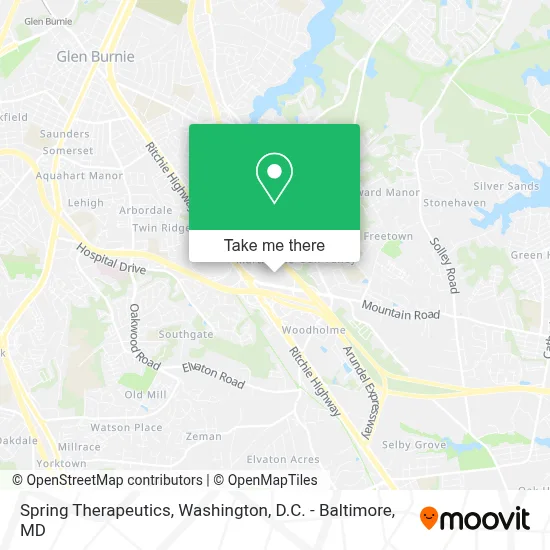 Spring Therapeutics map