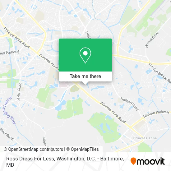 Ross Dress For Less map