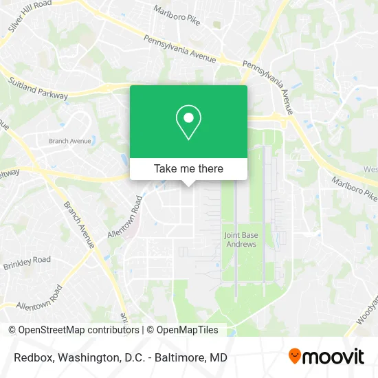 Redbox map