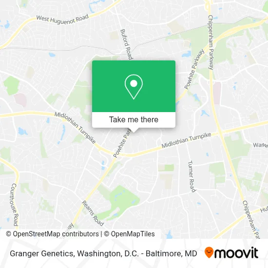 Granger Genetics map