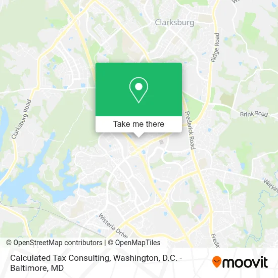 Calculated Tax Consulting map