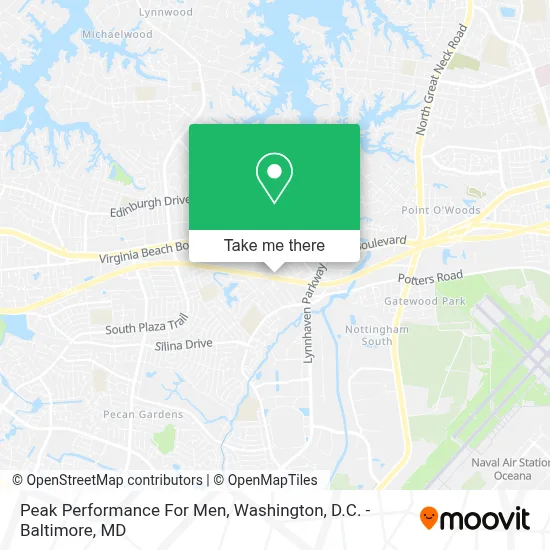 Peak Performance For Men map