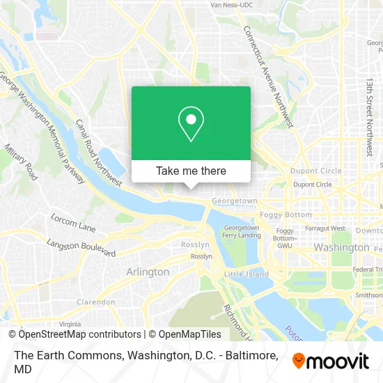 The Earth Commons map