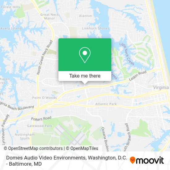 Domes Audio Video Environments map