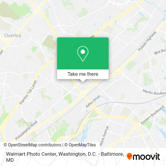 Walmart Photo Center map