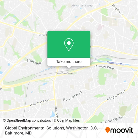 Global Environmental Solutions map