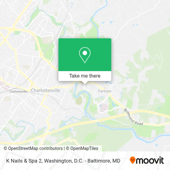 K Nails & Spa 2 map