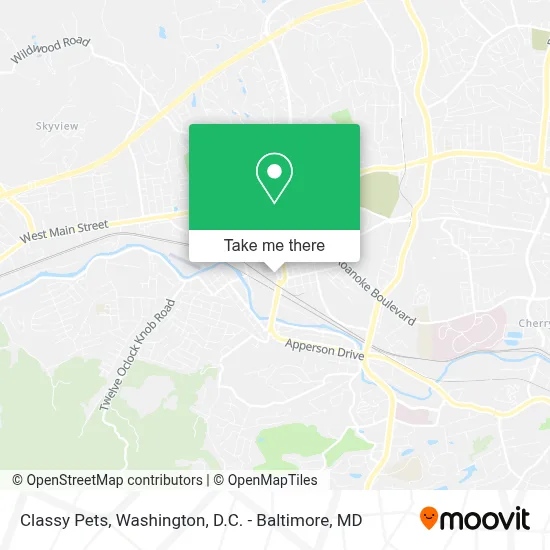 Classy Pets map