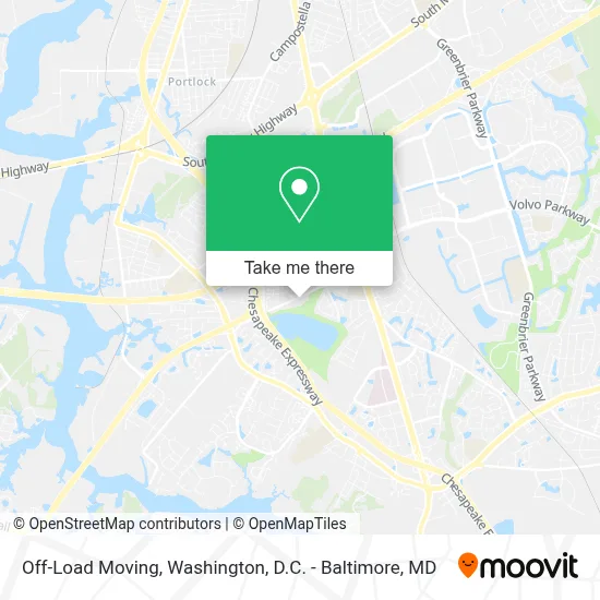 Off-Load Moving map