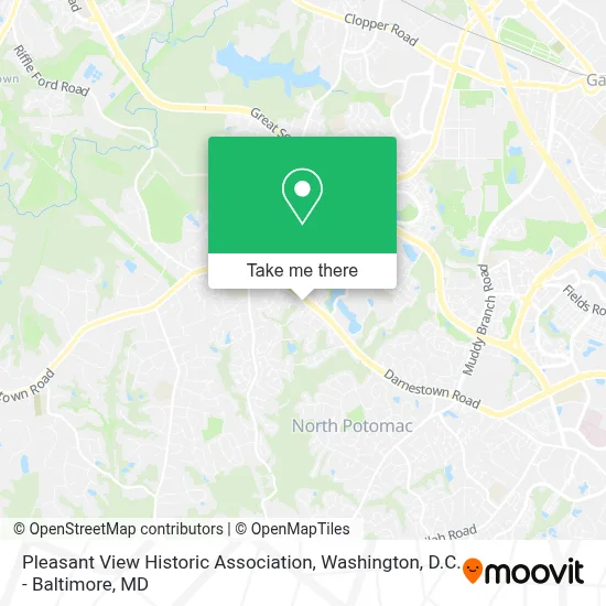 Pleasant View Historic Association map