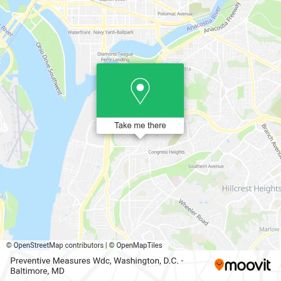 Preventive Measures Wdc map