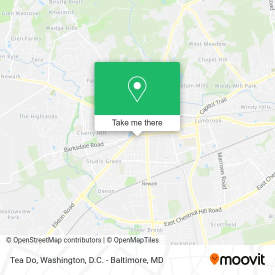 Tea Do map