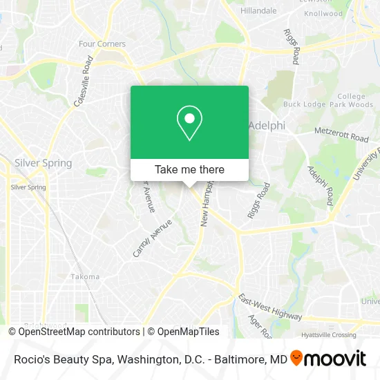 Rocio's Beauty Spa map