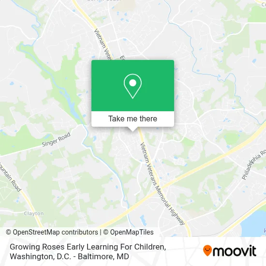 Growing Roses Early Learning For Children map