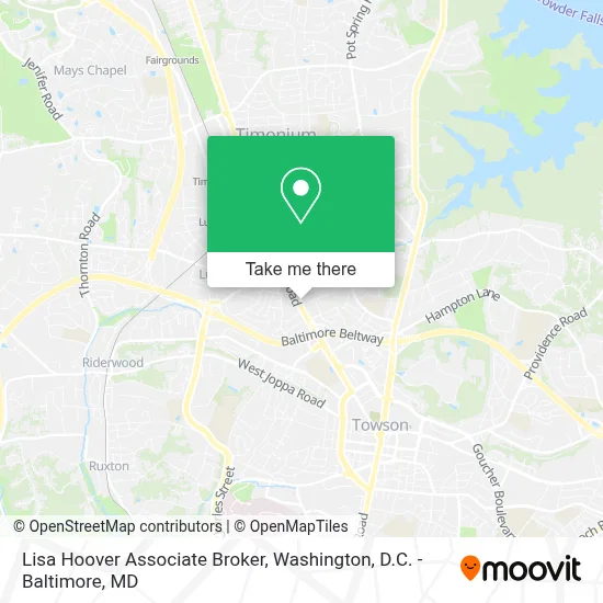 Lisa Hoover Associate Broker map